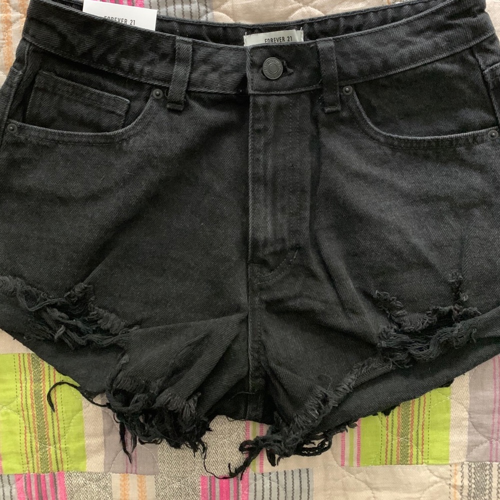 Forever 21 black shorts